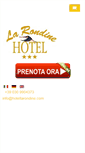 Mobile Screenshot of hotellarondine.com